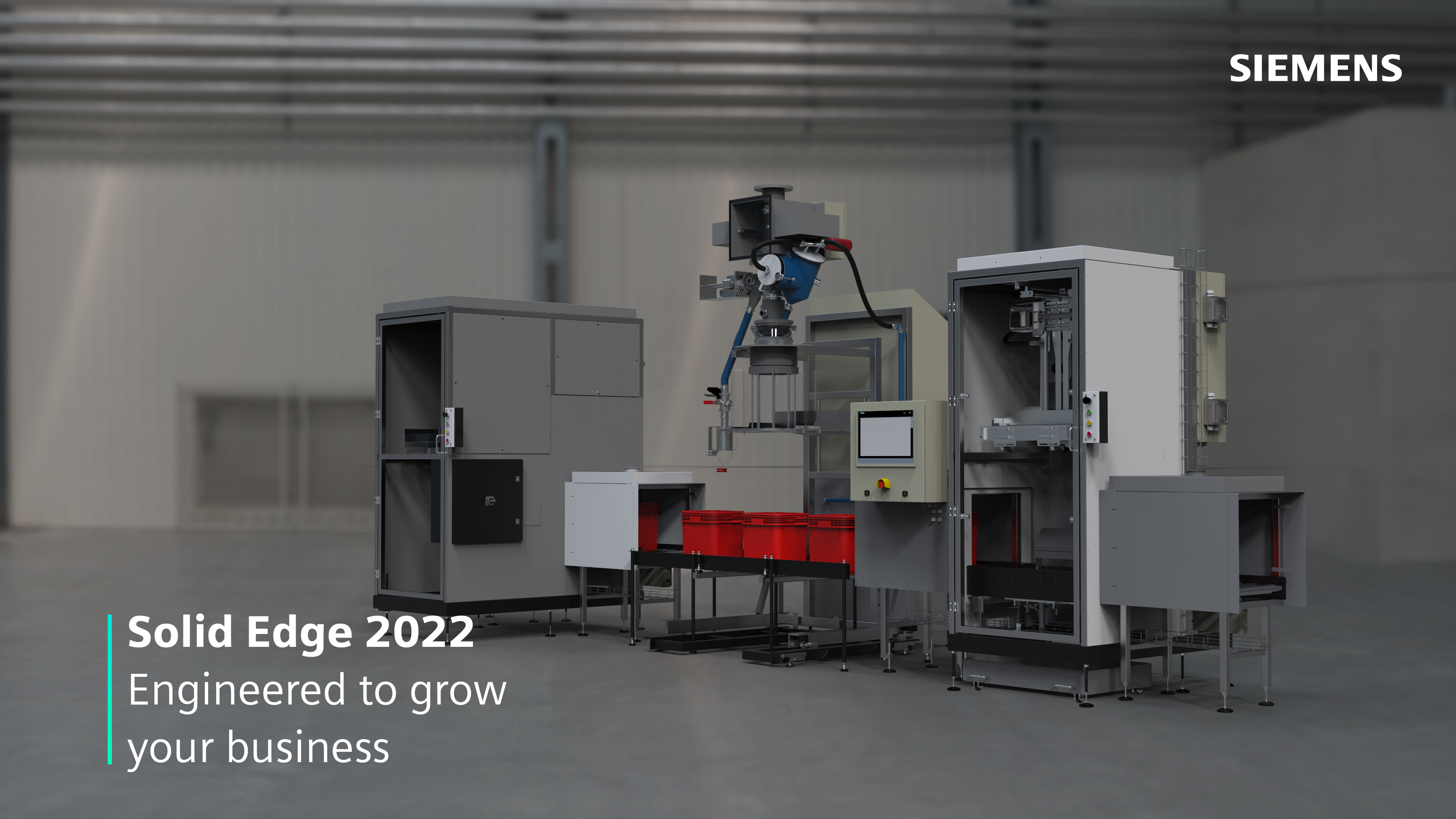 Solid Edge 2022 - Burgener Large Assembly Model