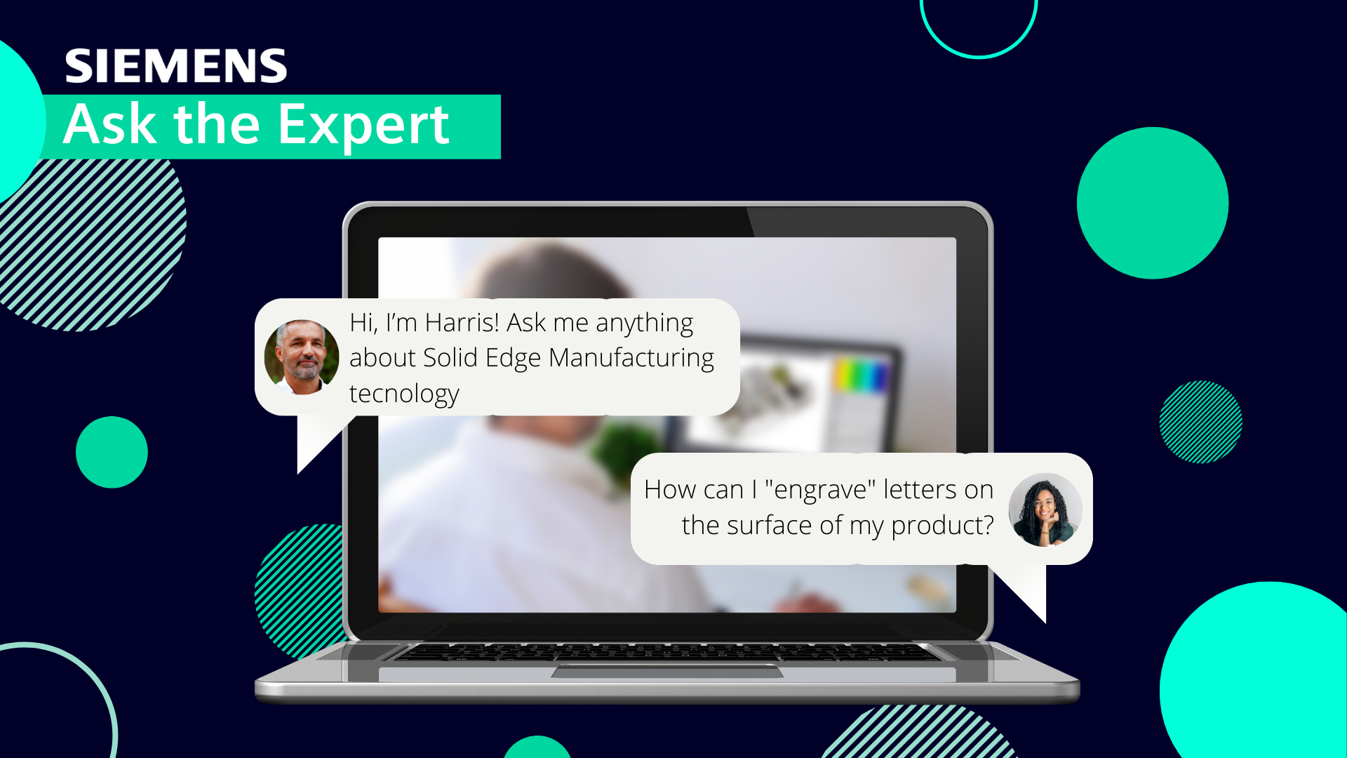 Solid Edge Ask the Expert promo banner