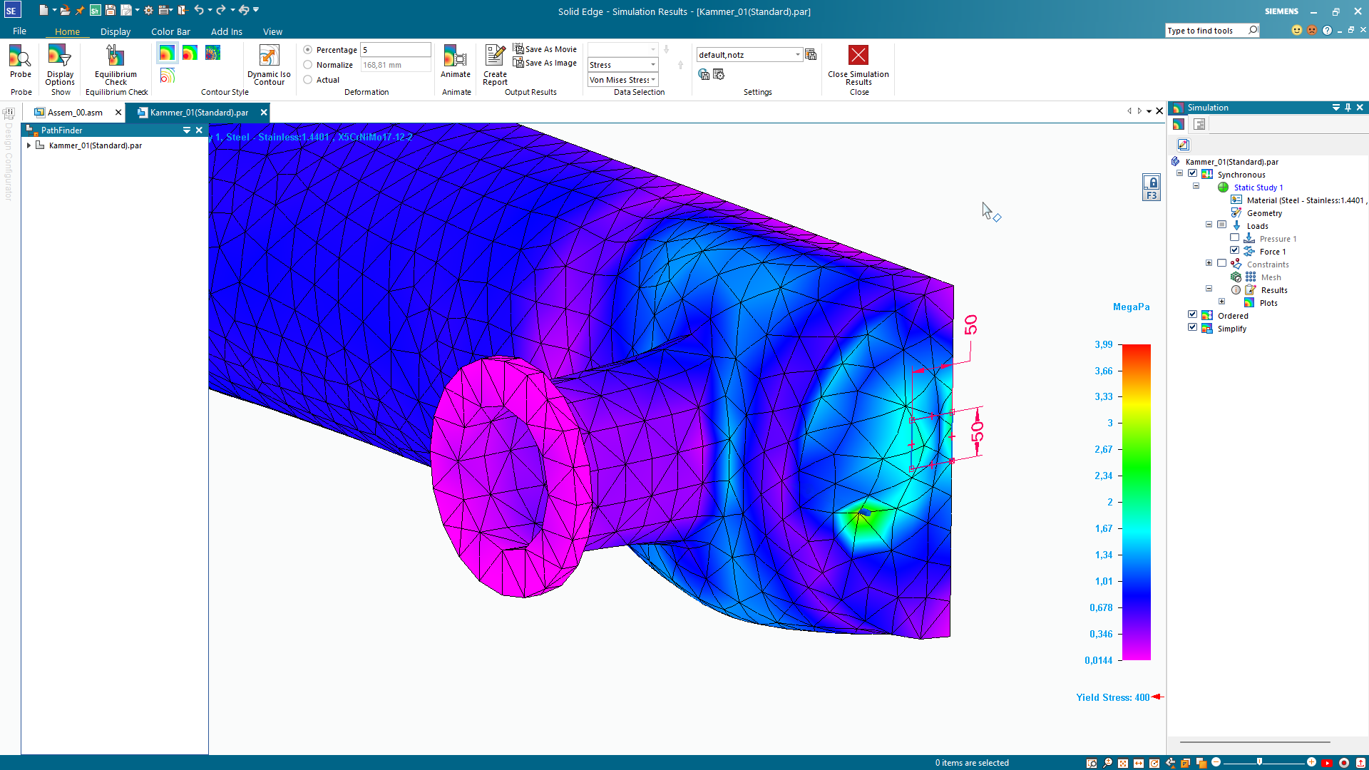 Solid Edge -Sim-Force